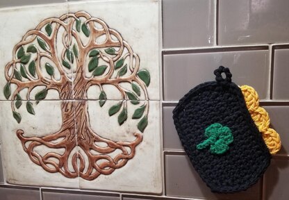 Pot of Gold Potholder