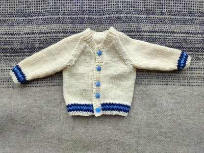 Wilf's newborn cardi