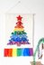 Wall hanging rainbow tree