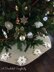 Poinsettia Christmas Tree Skirt