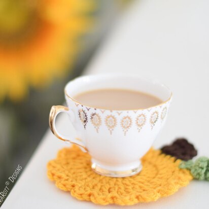 Tea Time Pumpkin Coasters