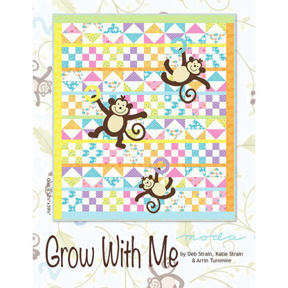 Moda Fabrics Grow with Me Quilt - Downloadable PDF