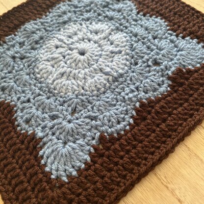 Bluebell Afghan Square