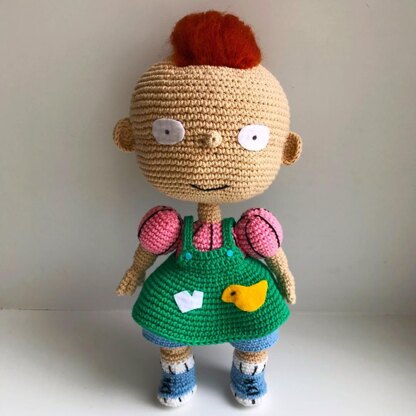 Phil and Lil by Rugrats PDF crochet pattern