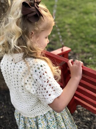 Lilly's Spring Cropped Cardigan