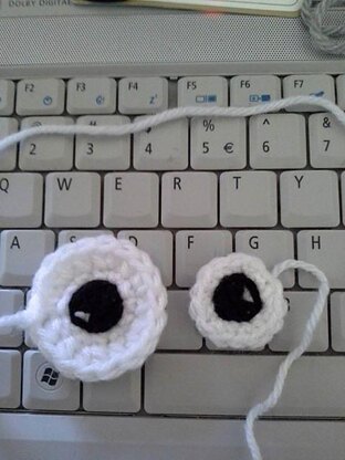 Eye-Eye Amigurumi Eye pattern