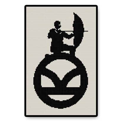 Kingsman Logo - PDF Cross Stitch Pattern