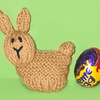 Easter Bunny Rabbit Basket choc cover Creme Egg