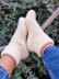 Warm unisex crochet socks with adjustable size pattern S1