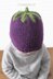 Adorable Eggplant Hat