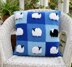 Patchwork Flock of Sheep Cushion