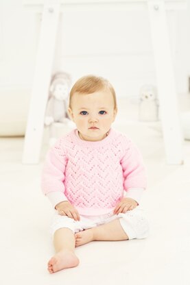 Cardigan and Sweater in Stylecraft Special for Babies DK - 9678 - Downloadable PDF