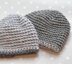 Simple Crochet Baby Beanie 'Gray'