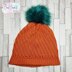 Swirled Pumpkin Hat