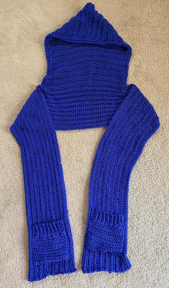 Hat and Scarf Combination Crochet pattern by Megan Gebhard  display picture 1
