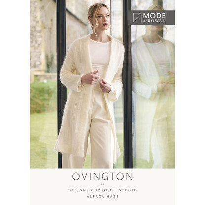 Ovington in Mode at Rowan Alpaca Haze - Downloadable PDF