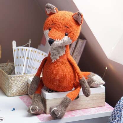 Fox or Wolf Toy - Knitting Pattern