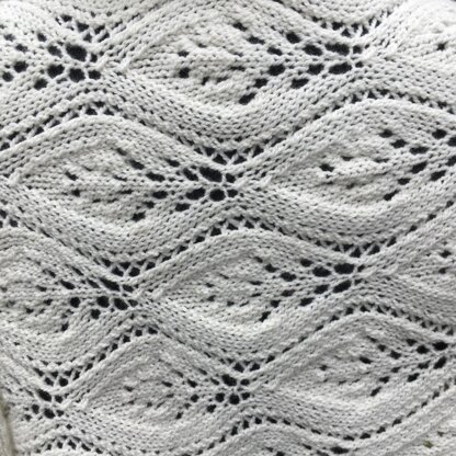 Ogee Lace Scarf or Wrap