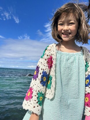 Butterfly Flower Cardigan