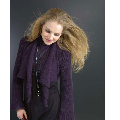 Wickeljacke in Lang Yarns Yak