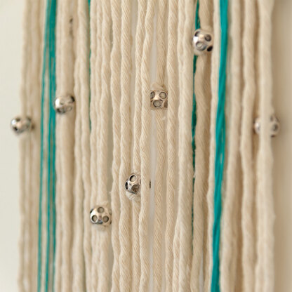 Macrame Wallhanger Athene in Hoooked Spesso Eco Barbante Chunky Cotton & Eucalyps - Downloadable PDF