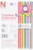 Neenah Paper Neenah Creative Collection Cardstock Pack 4.5"X6.5" 72/Pkg - 18 Bold & Vivid Colors
