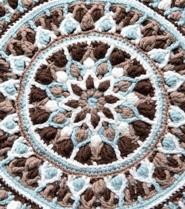 Mint Coffee Mandala Pot holder