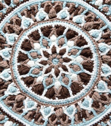 Mint Coffee Mandala Pot holder