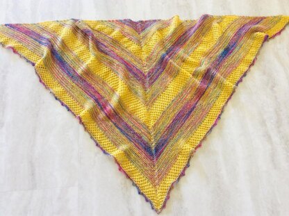 Something Happy Shawl