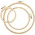 Frank A. Edmunds Beechwood Embroidery Hoop Set 3/Pkg 4in, 6in & 8in