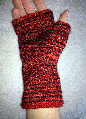 Endless Stripes Fingerless