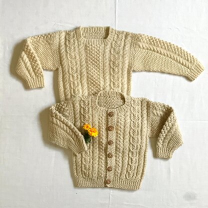 #19 Child's Aran Sweater