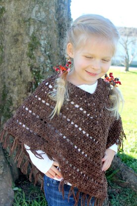 Boho Crosses Poncho