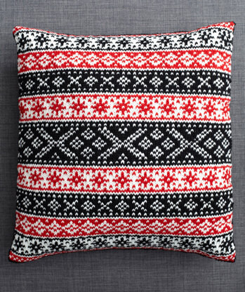 "Scandinavian Cushions" - Cushion Knitting Pattern For Home in Debbie Bliss Rialto DK - DB031