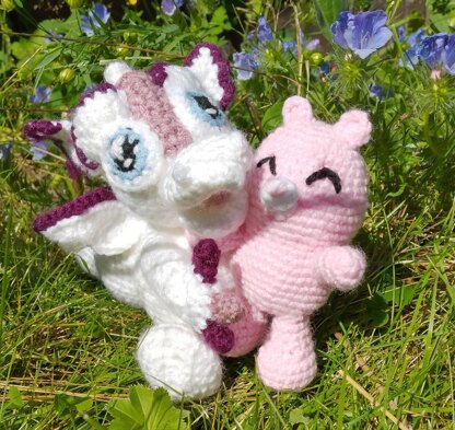 Baby Dragon's Hug Bear