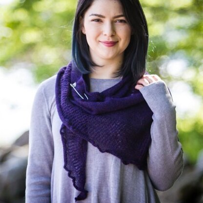 Valley Yarns 720 Poet's Corner Shawl