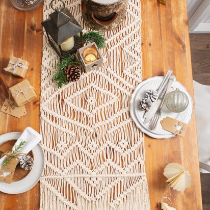 Wool Couture Table Runner Macrame Kit
