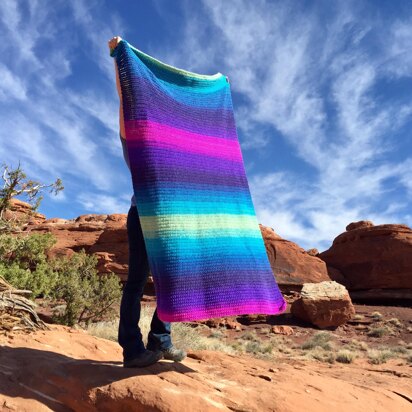 Let It Fly Mandala Blanket