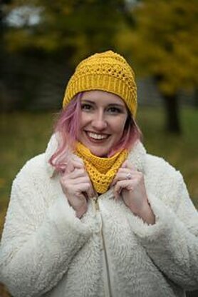 Knitting at the Library Hat