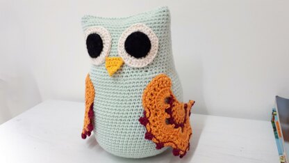 Lacy Crochet Owl