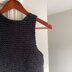 Simple Knitted Crop Vest Pattern