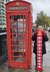 London Phone Booth Scarf