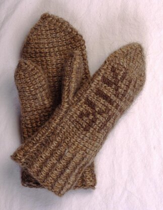 Spring- and autumn mittens
