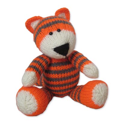 Toby the Tiger - knitting pattern