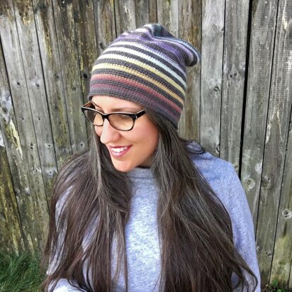 Very Versatile Striped Beanie