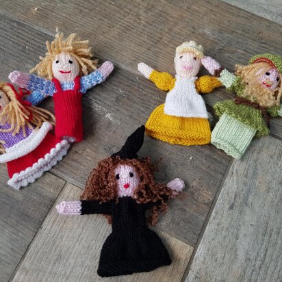 Hansel and Gretel Finger Puppets