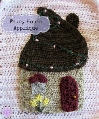 Fairy House Applique