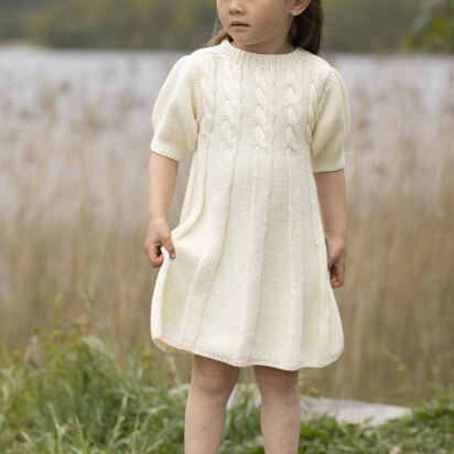 Malina Dress in Viking Of Norway - UK-2324-7 - Downloadable PDF - knitting pattern
