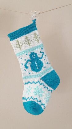 Snowman Christmas Stocking