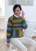 Long & Short Sleeved Sweater in King Cole - 5008 - Leaflet